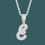 ギャラリービューアに画像を読み込み、Custom Letter Pendant - Bold Curve【無料ネックレス付属】