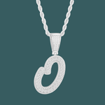 ギャラリービューアに画像を読み込み、Custom Letter Pendant - Bold Curve【無料ネックレス付属】