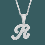 ギャラリービューアに画像を読み込み、Custom Letter Pendant - Bold Curve【無料ネックレス付属】