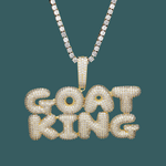 Load image into Gallery viewer, Custom Letter Pendant - Puffy Block (Gold,White Gold,Rose Gold)【無料ネックレス付属】