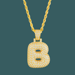 Load image into Gallery viewer, Custom Letter Pendant - Bubble Initial【無料ネックレス付属】