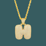 Load image into Gallery viewer, Custom Letter Pendant - Bubble Initial【無料ネックレス付属】