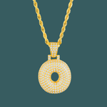 Load image into Gallery viewer, Custom Letter Pendant - Bubble Initial【無料ネックレス付属】