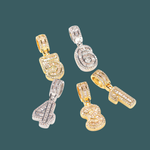 ギャラリービューアに画像を読み込み、Custom Number Pendant - BOLD MODEL【無料ネックレス付属】