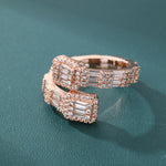 ギャラリービューアに画像を読み込み、Luxe Spiral Ring - 15mm (Rose Gold)