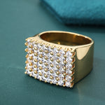 ギャラリービューアに画像を読み込み、Grand Pavé Ring - 15mm (18K Gold)