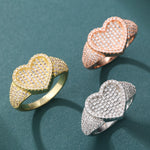 ギャラリービューアに画像を読み込み、Radiant Heart Ring (White Gold)