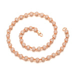 Load image into Gallery viewer, Iced Ball Chain - 6mm (Rose Gold)