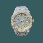 ギャラリービューアに画像を読み込み、【Moissanite】Ice Out Octagon Watch