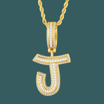 ギャラリービューアに画像を読み込み、Letter Pendant - TWIST MODEL【無料ネックレス付属】