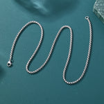 Load image into Gallery viewer, Belcher Link Chain - 2mm〜6mm (White Gold)