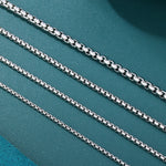 Load image into Gallery viewer, Belcher Link Chain - 2mm〜6mm (White Gold)