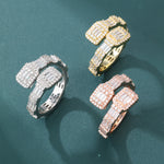 ギャラリービューアに画像を読み込み、Luxe Spiral Ring - 15mm (White Gold)