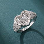 ギャラリービューアに画像を読み込み、Radiant Heart Ring (White Gold)