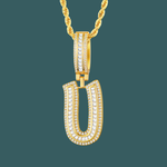 ギャラリービューアに画像を読み込み、Letter Pendant - TWIST MODEL【無料ネックレス付属】