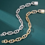 Load image into Gallery viewer, Gucci Cuban Link Chain - 11mm (White Gold)