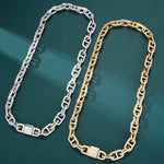 Load image into Gallery viewer, Gucci Cuban Link Chain - 11mm (White Gold)
