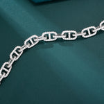 Load image into Gallery viewer, Gucci Cuban Link Chain - 11mm (White Gold)
