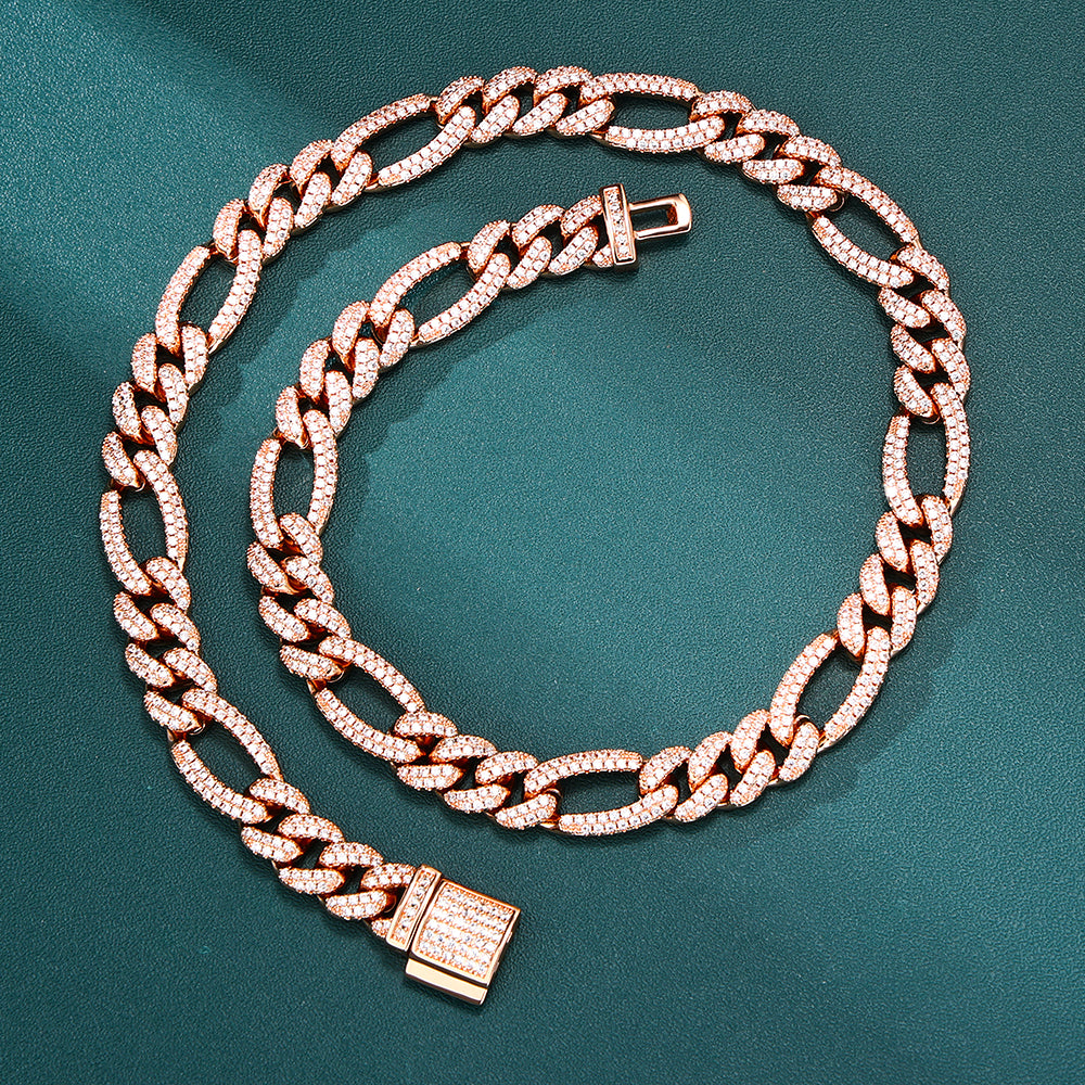 Figaro Chain 10mm (Rose Gold) – EMPIRE HOLLYWOOD