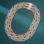 Load image into Gallery viewer, Figaro Chain - 10mm (18K Gold)