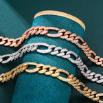 Load image into Gallery viewer, Figaro Chain - 10mm (18K Gold)