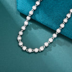 Load image into Gallery viewer, Iced Ball Chain - 6mm (White Gold)