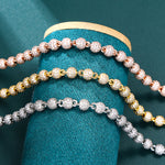 ギャラリービューアに画像を読み込み、Iced Ball Chain - 6mm (18K Gold)