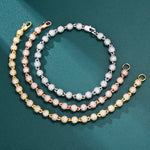 ギャラリービューアに画像を読み込み、Iced Ball Bracelet - 6mm (18K Gold)