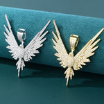 ギャラリービューアに画像を読み込み、Soar High Pendant - (White Gold)【無料ネックレス付属】
