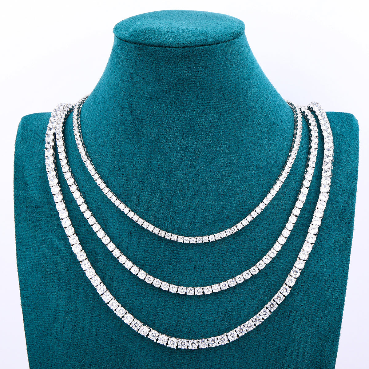 empire hollywoodテニスネックレス Moissanite Tennis Chain - 5mm (White Gold) – EMPIRE HOLLYWOOD