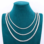 ギャラリービューアに画像を読み込み、【タイムセール!!】Tennis Chain - 3mm (White Gold)