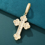 Load image into Gallery viewer, Royal Chapel Cross Pendant - (18K Gold)【無料ネックレス付属】