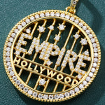 Load image into Gallery viewer, EMPIRE HOLLYWOOD Pendent - 30mm (18K Gold)