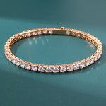 ギャラリービューアに画像を読み込み、【タイムセール!!】Tennis Bracelet - 5mm (Rose Gold)