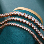 ギャラリービューアに画像を読み込み、Tennis Bracelet - 4mm (Rose Gold)