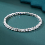 ギャラリービューアに画像を読み込み、Tennis Bracelet - 4mm (White Gold)