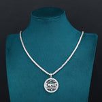 Load image into Gallery viewer, EMPIRE HOLLYWOOD Pendent - 30mm (White Gold)