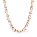 Load image into Gallery viewer, Tennis Chain - 5mm (Rose Gold)