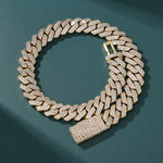 ギャラリービューアに画像を読み込み、【人気No.1】Prism Cuban Chain - 20mm (18K Gold)