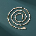 ギャラリービューアに画像を読み込み、Starlink Cluster Necklace - 6mm (18K Gold)