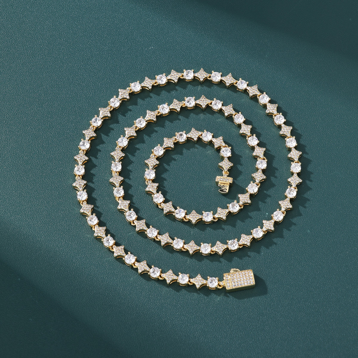アクセサリー empirehollywood Starlink Cluster Necklac Starlink Cluster Necklace - 6mm (18K Gold) – EMPIRE HOLLYWOOD