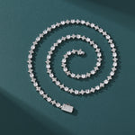 ギャラリービューアに画像を読み込み、Starlink Cluster Necklace - 6mm (White Gold)