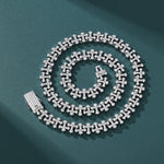 Load image into Gallery viewer, Endless Cross Necklace - 11.5mm (White Gold)