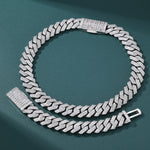ギャラリービューアに画像を読み込み、【人気No.1】Prism Cuban Chain - 20mm (White Gold)