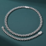 Load image into Gallery viewer, Endless Cross Bracelet - 11.5mm (White Gold)