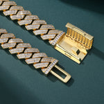 ギャラリービューアに画像を読み込み、【人気No.1】Prism Cuban Chain - 20mm (18K Gold)