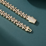 Load image into Gallery viewer, Endless Cross Bracelet - 11.5mm (18K Gold)