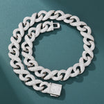 ギャラリービューアに画像を読み込み、Infinity Cuban Chain - 16mm (White Gold)