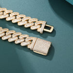 ギャラリービューアに画像を読み込み、Galaxy Cuban Chain - 17mm (18K Gold)