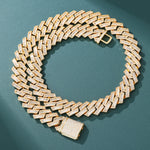 Load image into Gallery viewer, Block Cuban Chain - 20mm (18K Gold)